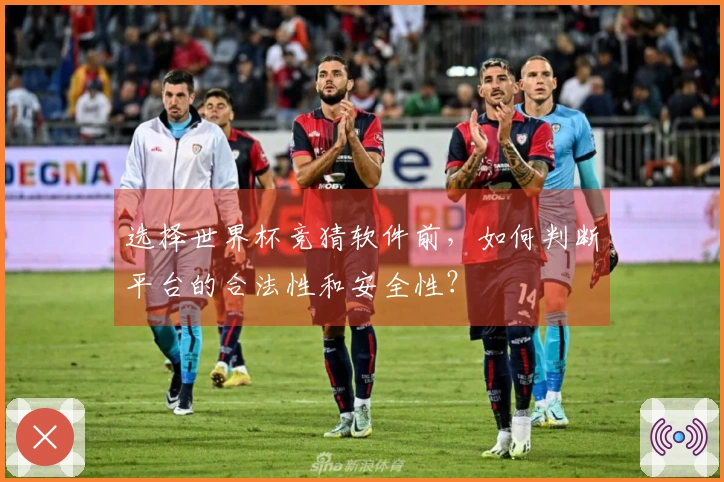 选择世界杯竞猜软件前，如何判断平台的合法性和安全性？